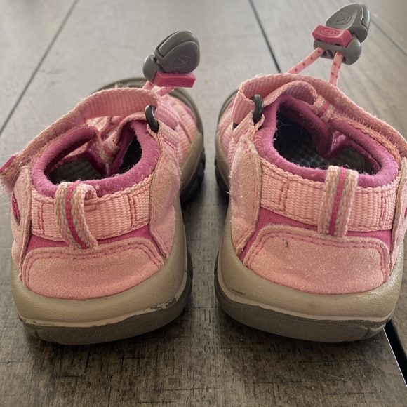 Keen toddler Newport H2 waterproof sandal shoes pink size US 8c - Picture 6 of 11